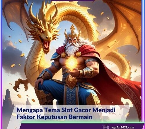 Mengapa Tema Slot Gacor Menjadi Faktor Keputusan Bermain